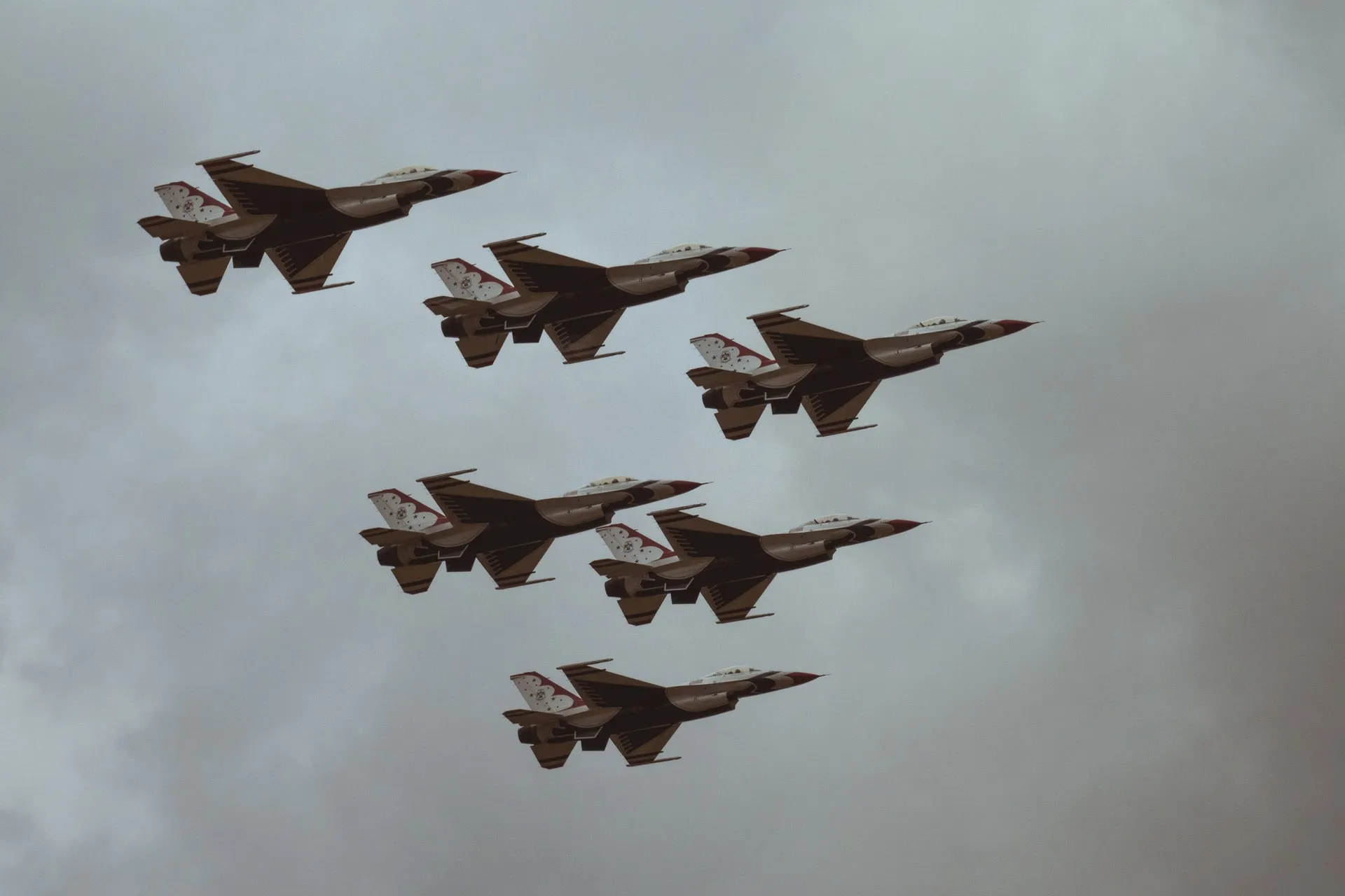 military jets flying in formation